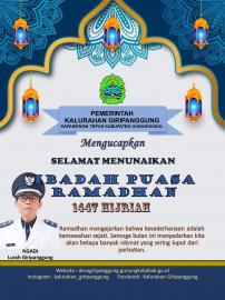 Ucapan Selamat Menunaikan Ibadah Puasa 1447 H